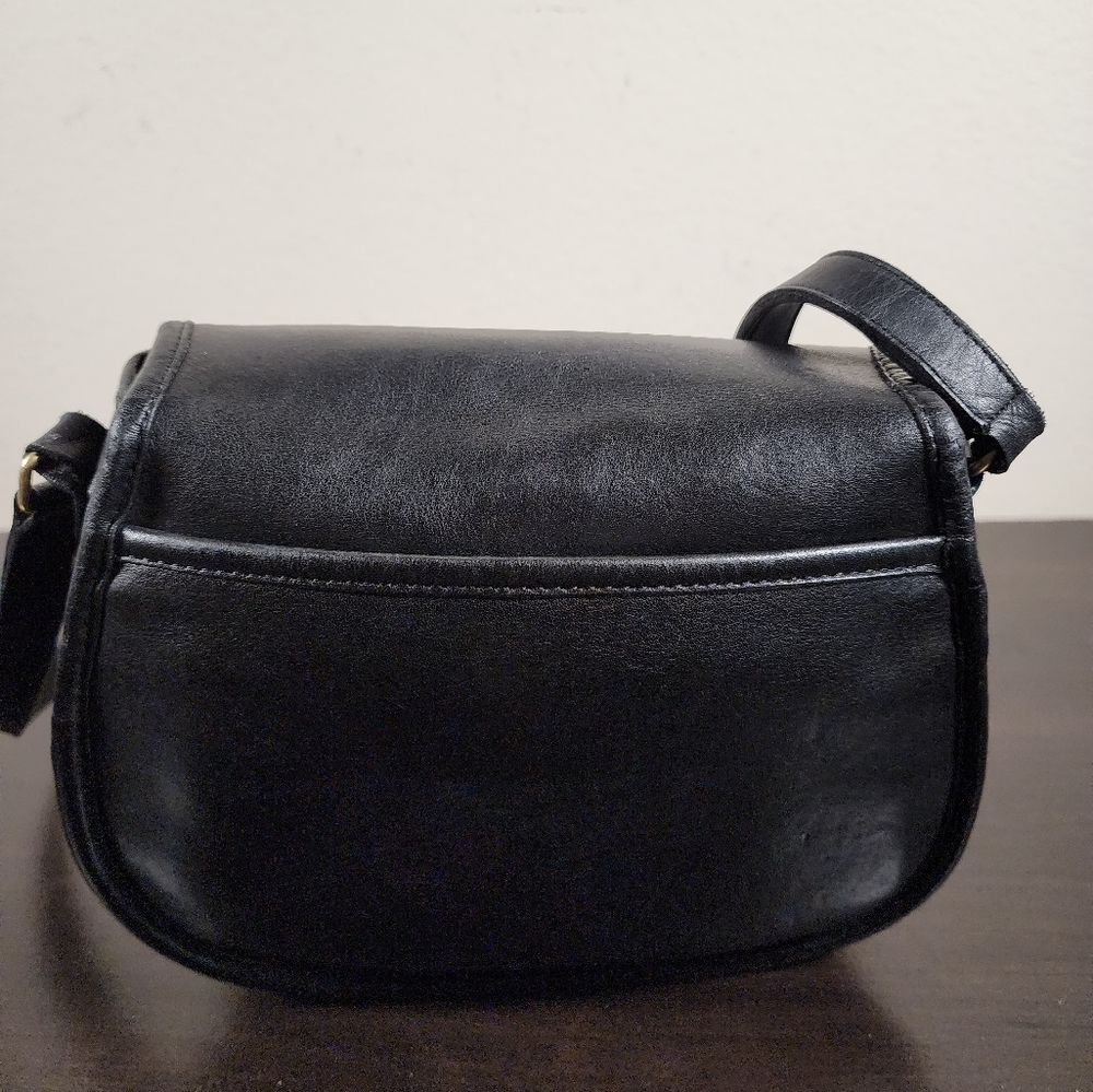SOLD Vintage Coach Saddle Bag #9851 - Picture 8 of 14